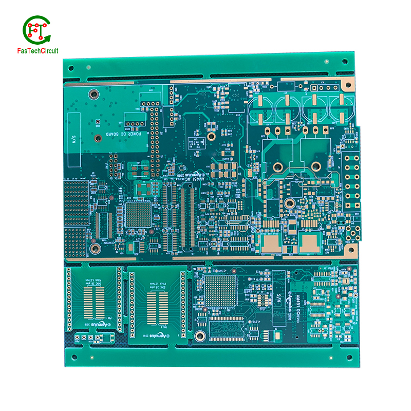 How are holes drilled into a 10 mhz crystal pcb layout?
