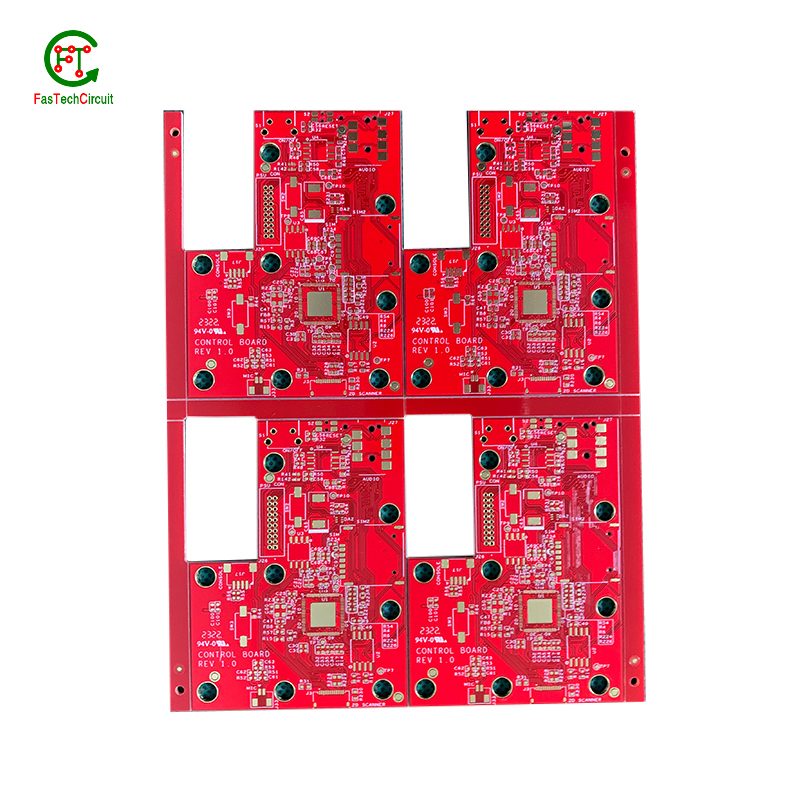 What is the maximum operating temperature of a 94v0 led pcb board?