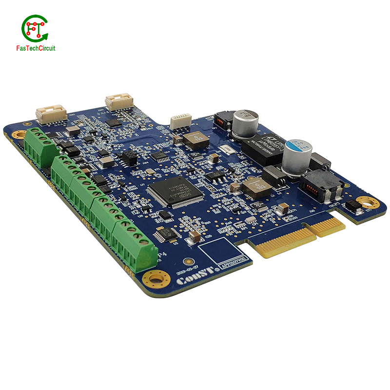 What is the role of vias on a 2mm pcb board?