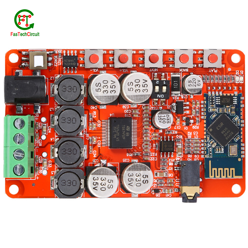 What is the function of a decoupling capacitor on a 2x16 lcd pcb layout?