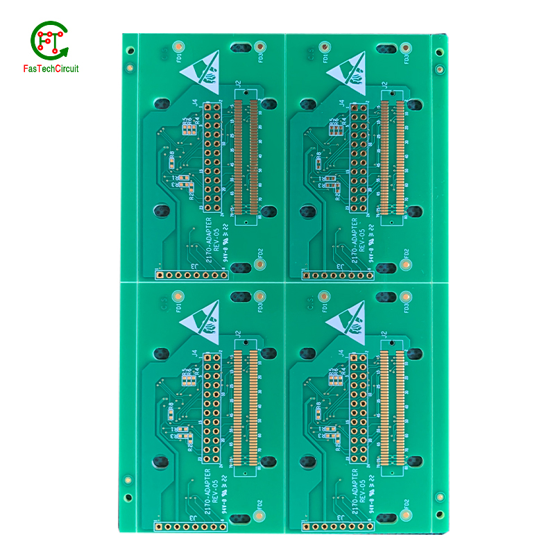 What is the role of vias on a 5g device pcb design for?