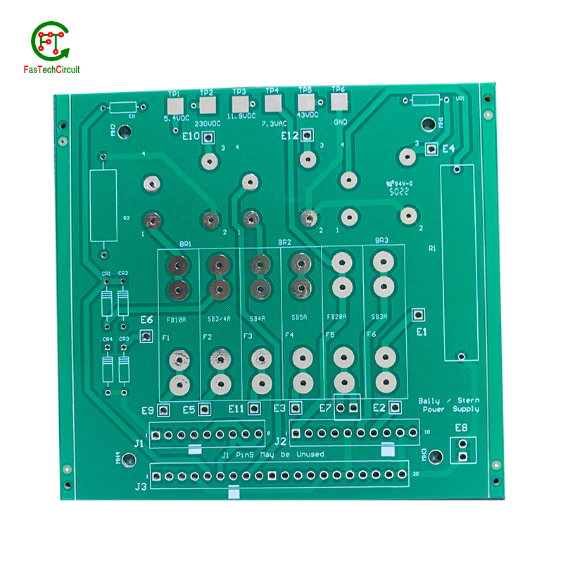 What is the power rating for a 4 channel relay pcb layout?
