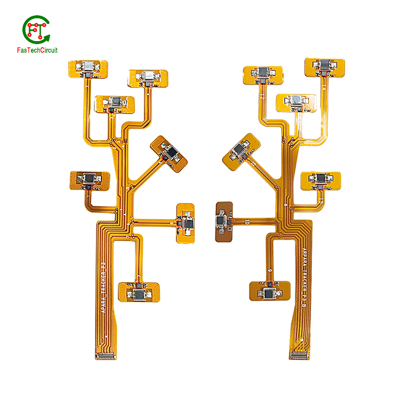 How are components attached to a 10 g ethernet pcb design?