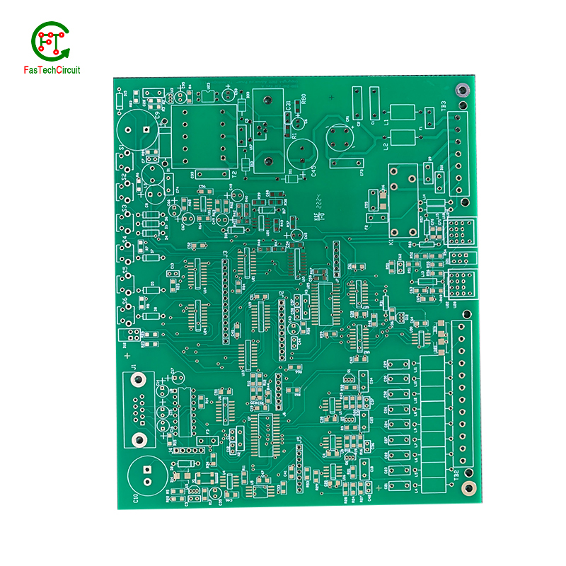 Can a adapter board pcb be used with both through-hole and surface mount components?